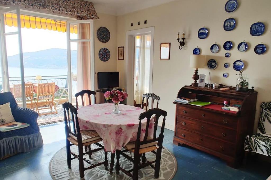 Vintage Flat On Villefranche Bay - Free Car Park Villefranche-sur-Mer Exterior foto