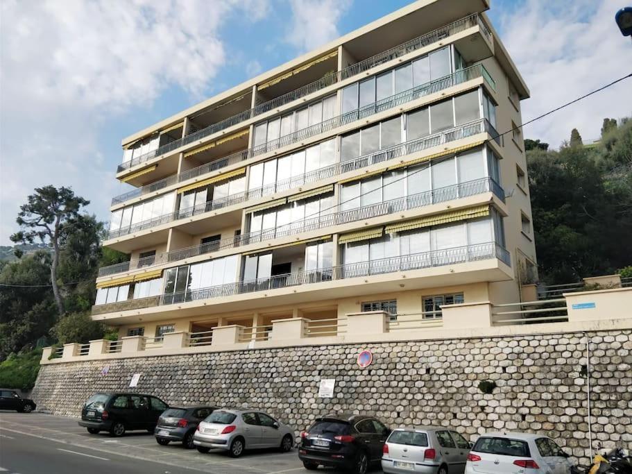 Vintage Flat On Villefranche Bay - Free Car Park Villefranche-sur-Mer Exterior foto