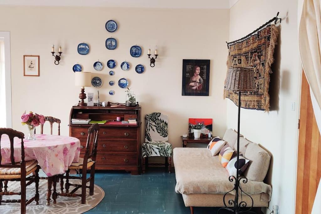 Vintage Flat On Villefranche Bay - Free Car Park Villefranche-sur-Mer Exterior foto