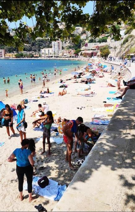Vintage Flat On Villefranche Bay - Free Car Park Villefranche-sur-Mer Exterior foto