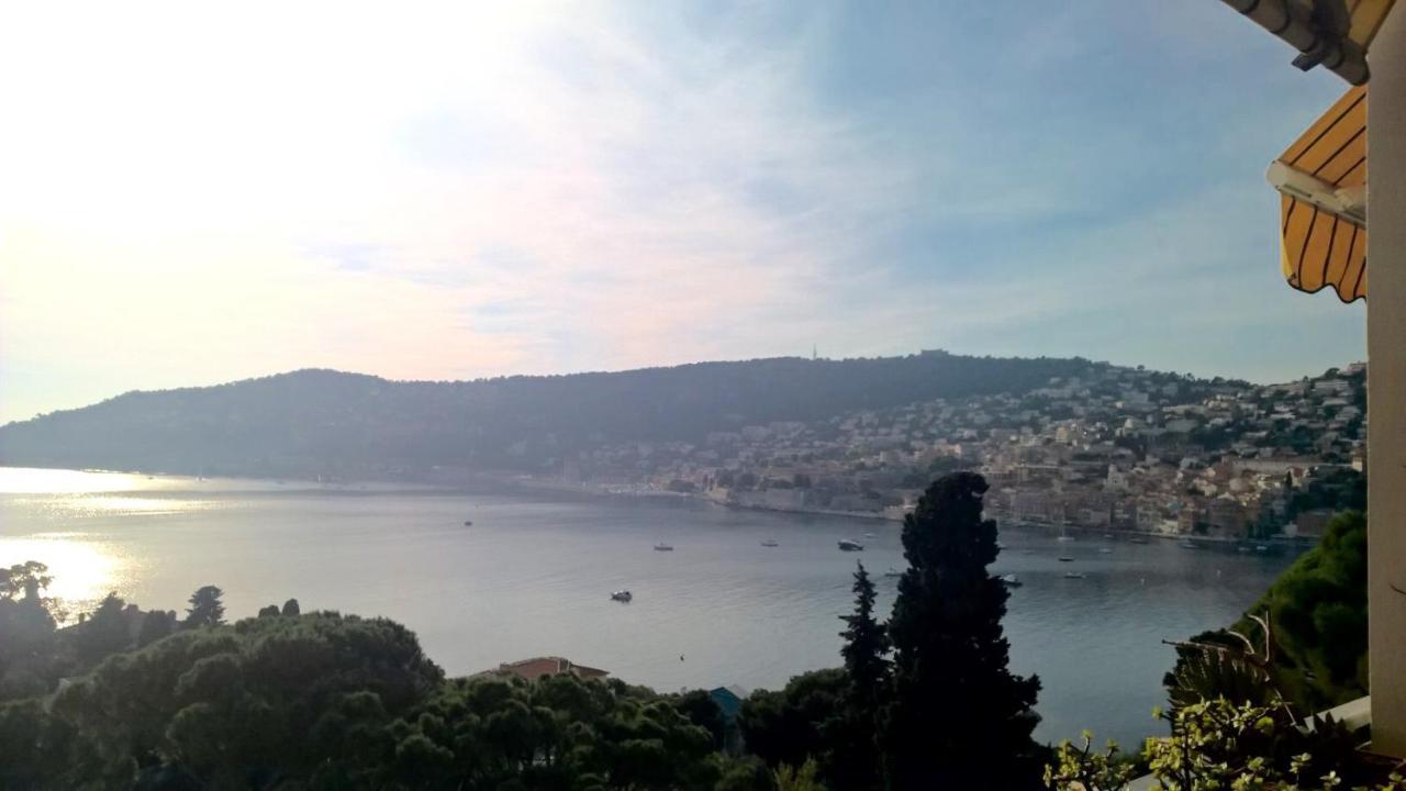 Vintage Flat On Villefranche Bay - Free Car Park Villefranche-sur-Mer Exterior foto